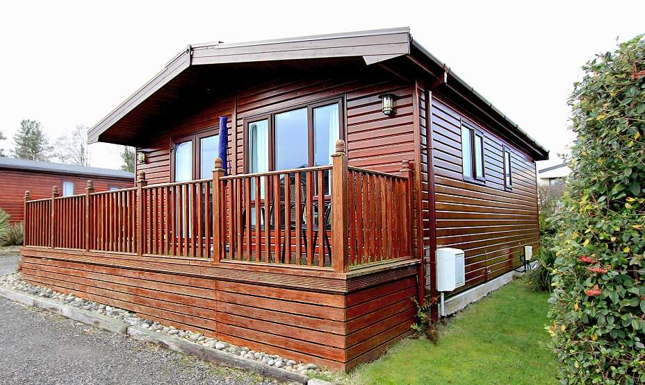 Second hand lodge for sale, Cornwall £120,000.
